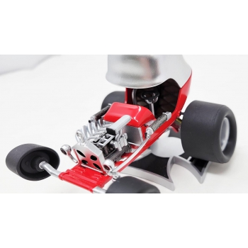 Plastikmodell - ATLANTIS Models Snap 1/32 Lil Red Baron Show Rod Tom Daniel Auto - AMCM6650